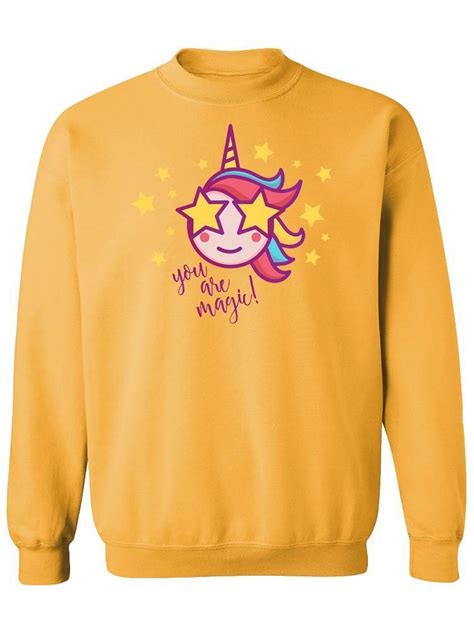 Entrust your hopes to the magical sweatshirt